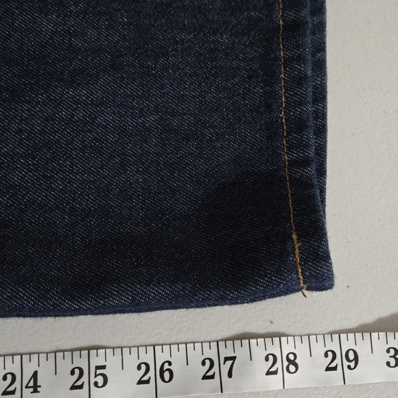 No Boundaries Dark Blue Bow Straight Cargo Jeans Size 12 - Picture 8 of 13